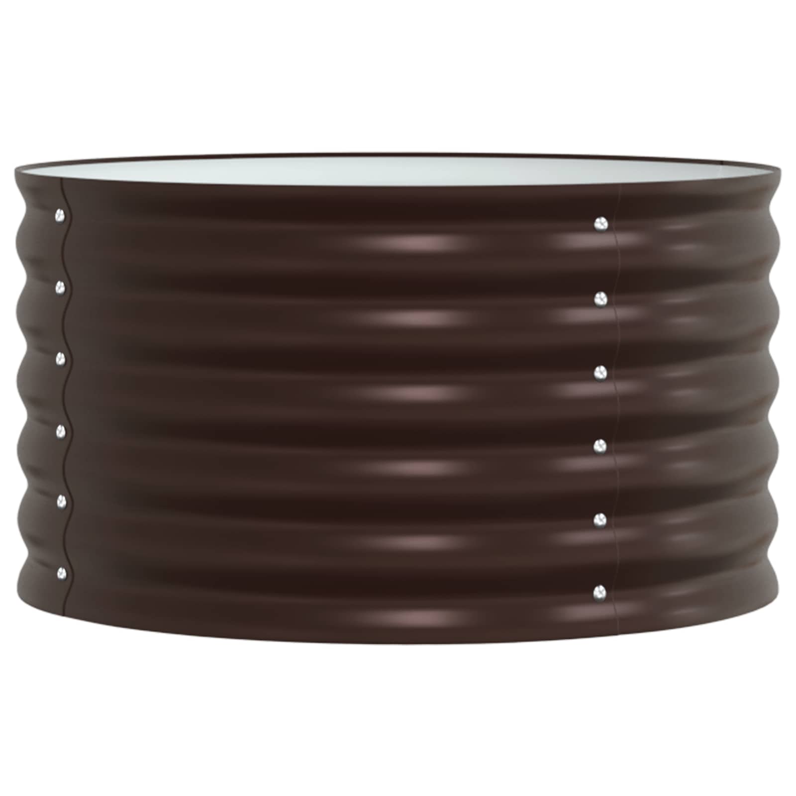 Letto Rialzato Marrone 80 x 80 x 44 cm Acciaio