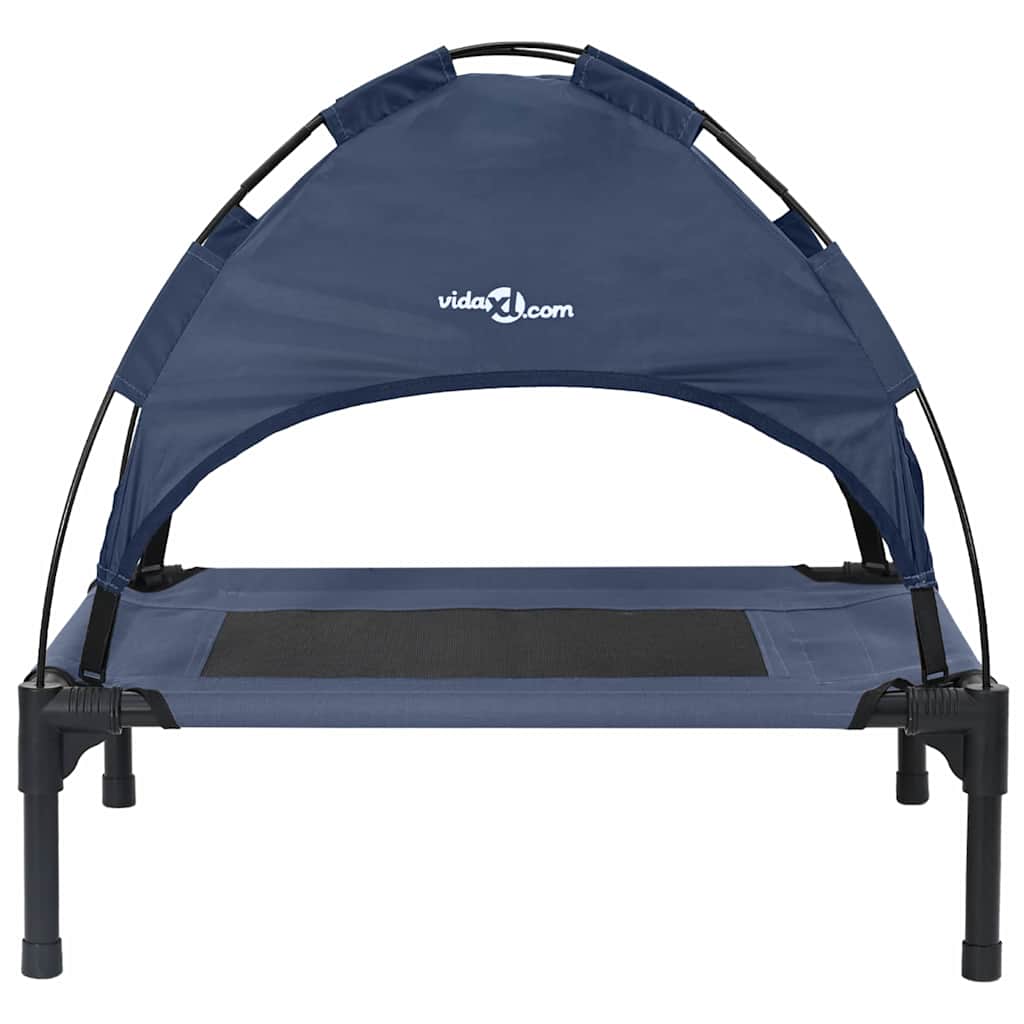 Letto per Cani Blu navy 76 x 62 x 70,5 cm Acciaio