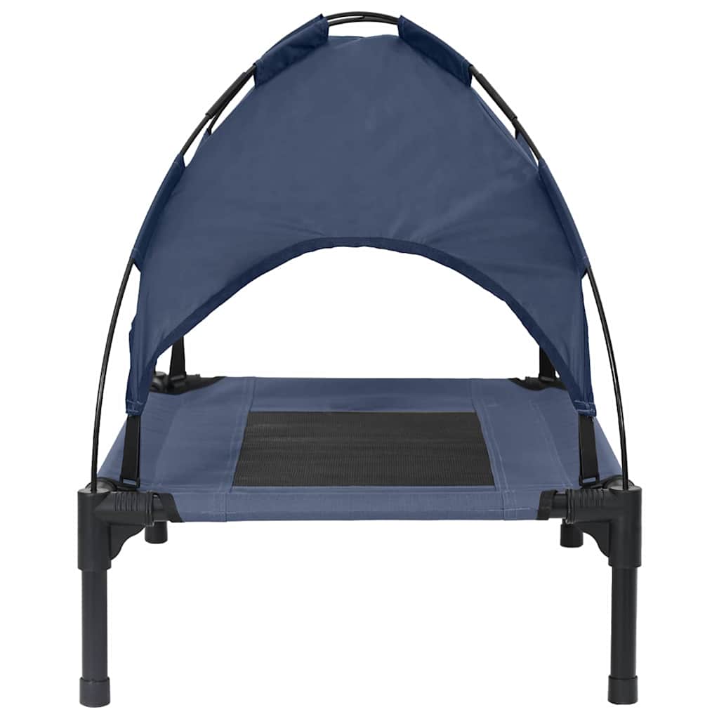 Letto per Cani Blu navy 76 x 62 x 70,5 cm Acciaio