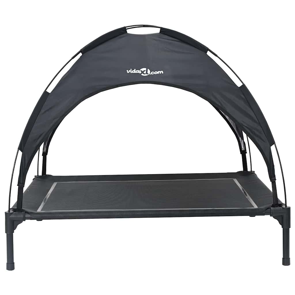 Letto per Cani 90 x 81 x 80,5 cm Acciaio Nero