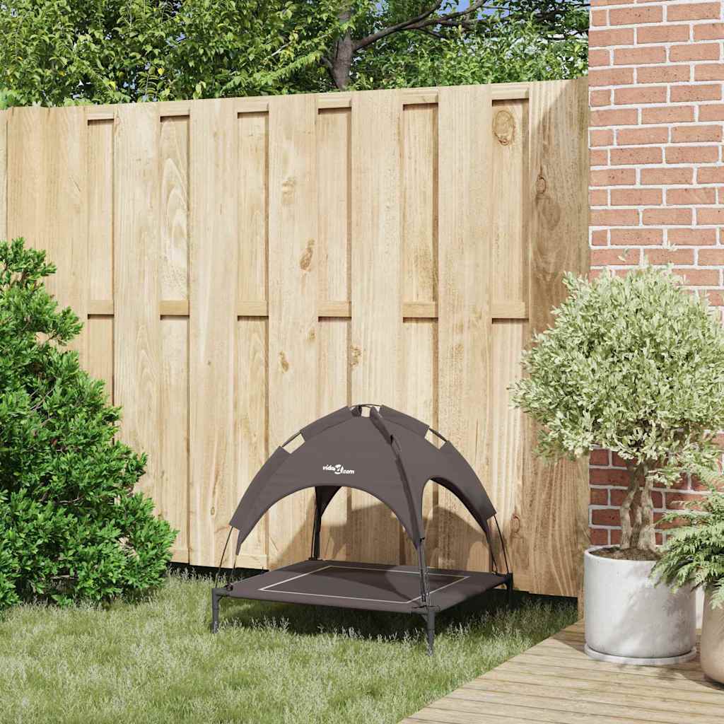 Letto per Cani 71 x 64 x 71 cm Acciaio Marrone