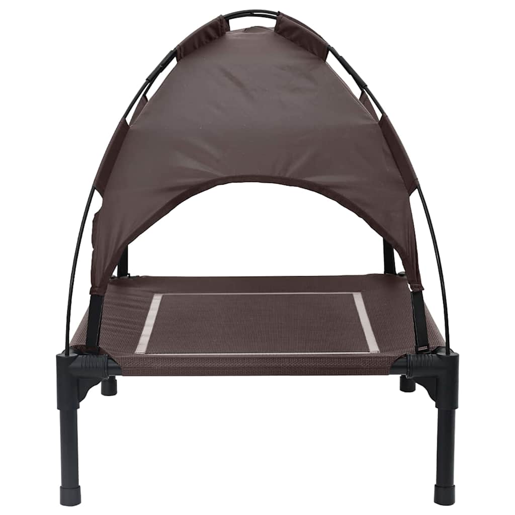 Letto per Cani 71 x 64 x 71 cm Acciaio Marrone