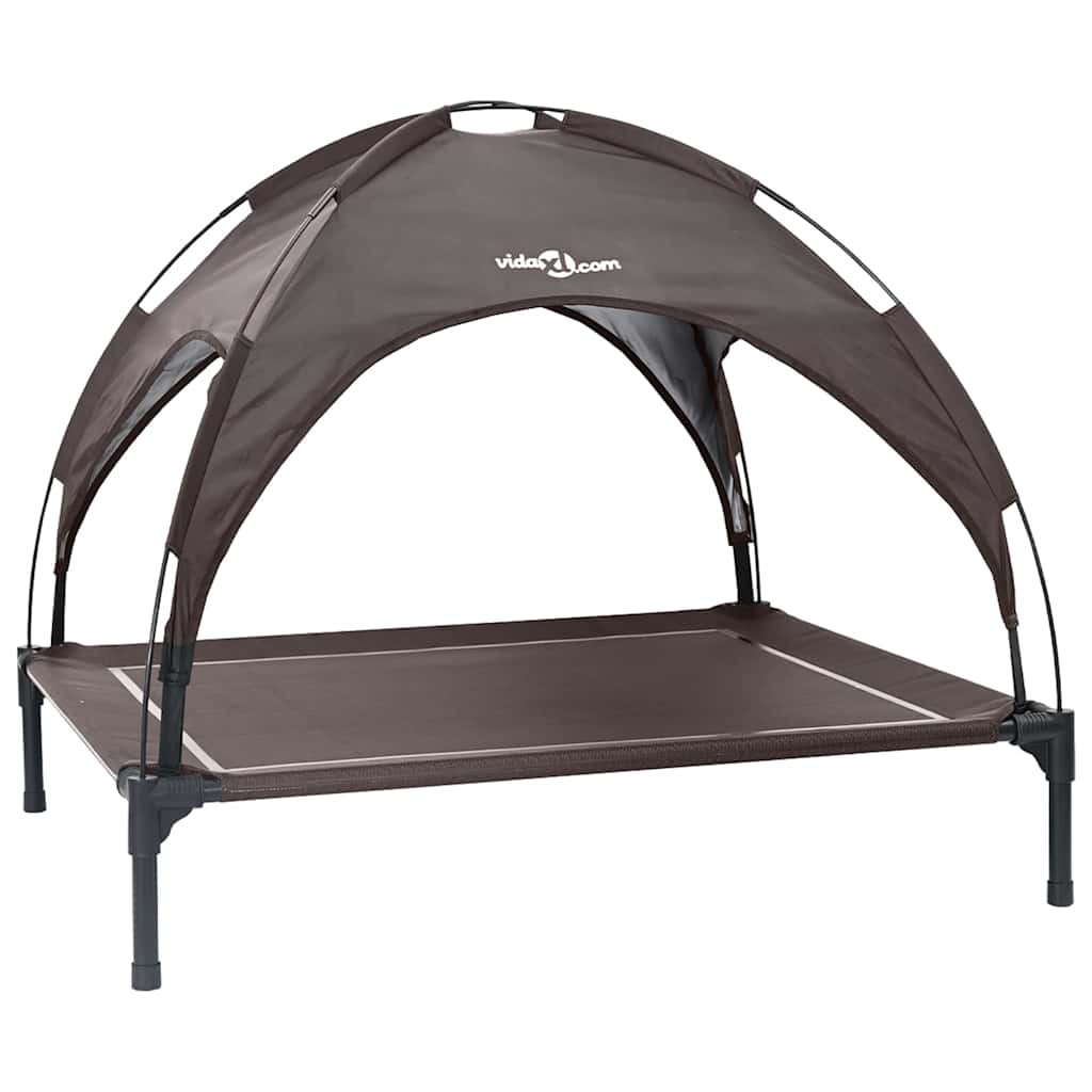Letto per Cani 104 x 86 x 84,5 cm Acciaio Marrone