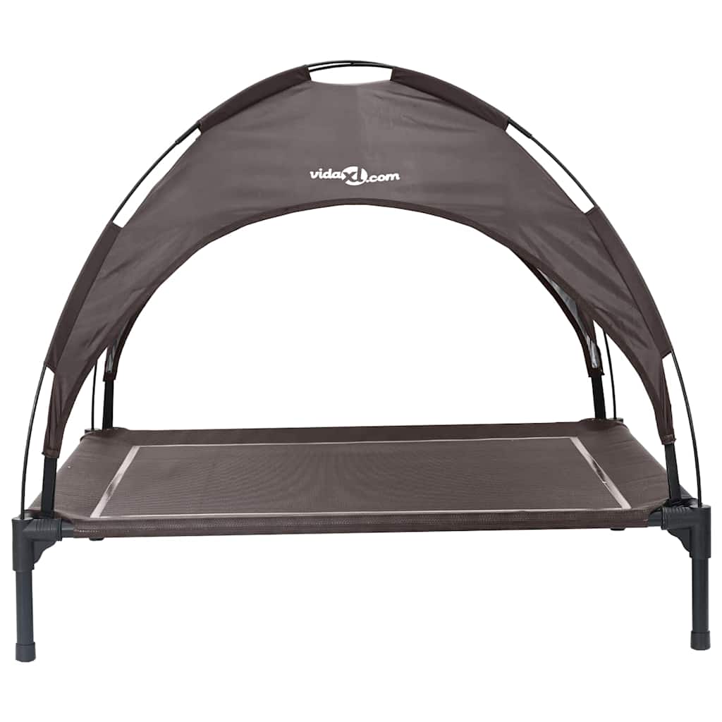 Letto per Cani 104 x 86 x 84,5 cm Acciaio Marrone