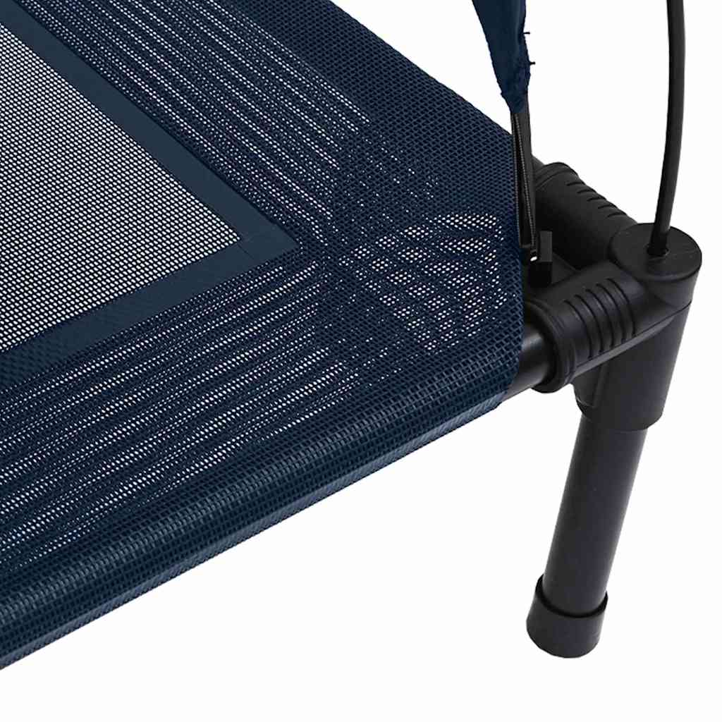 Letto per Cani 63 x 49,5 x 60 cm Acciaio Blu navy