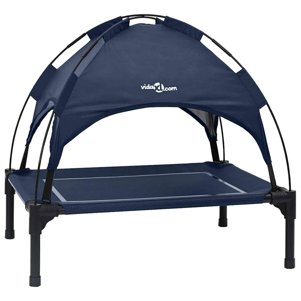 Letto per Cani 71 x 64 x 71 cm Acciaio Blu navy