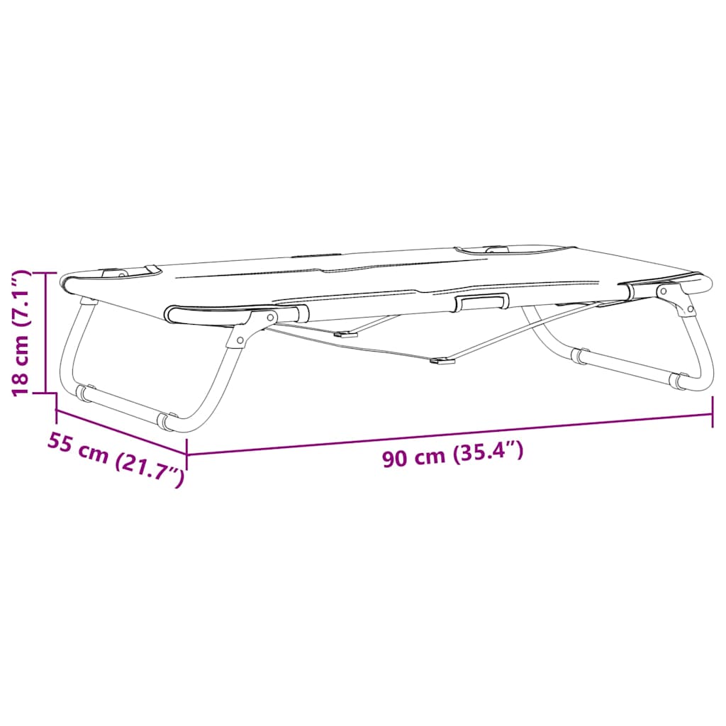Letto per Cani 90 x 55 x 18 cm Acciaio Grigio Chiaro