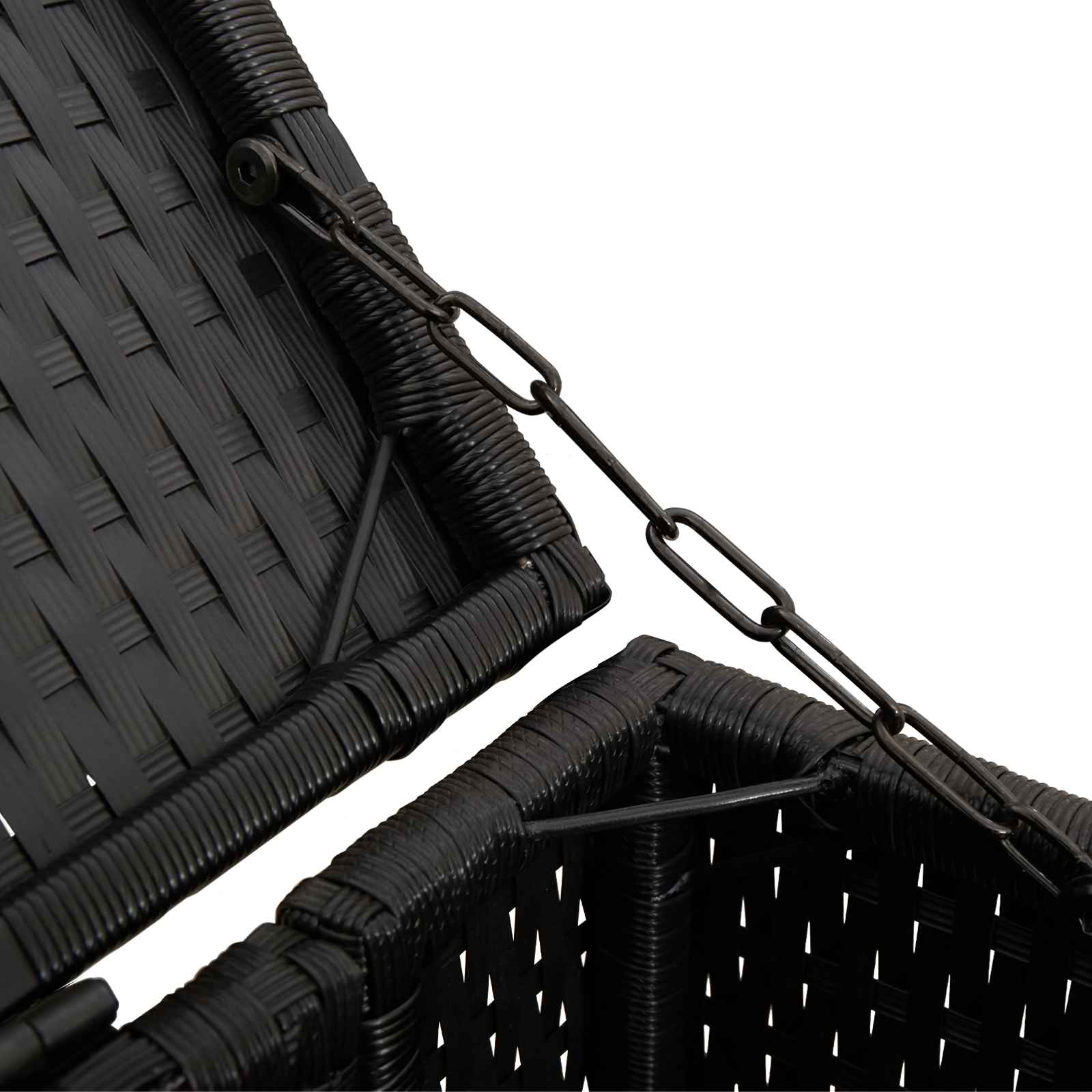 Cassa per Spazzatura Nero 65 x 80 x 115 cm Polietilene