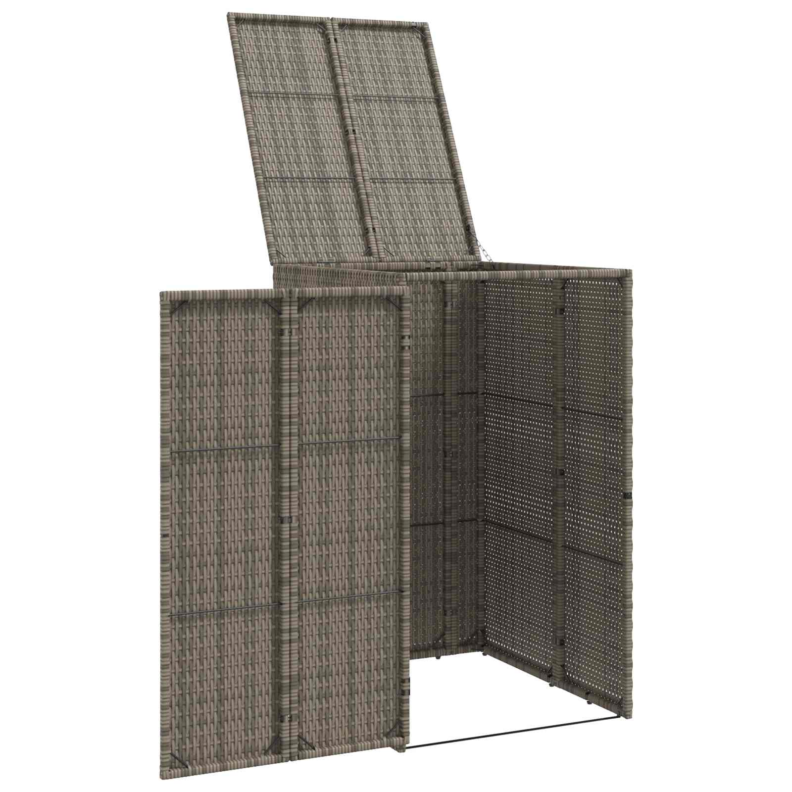 Cassa per Spazzatura Grigio 65 x 80 x 115 cm Polietilene