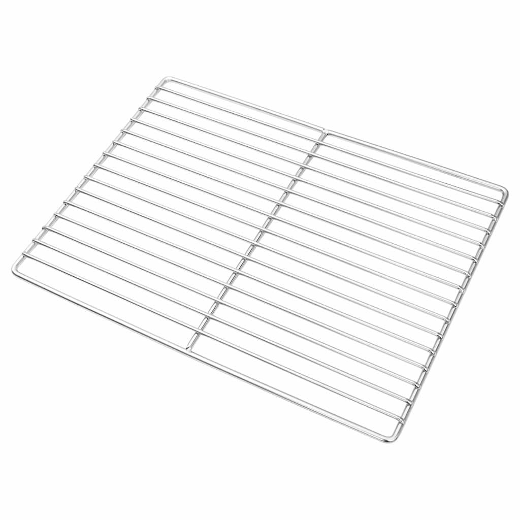 Griglia 40 x 30 cm Acciaio Inox Argento