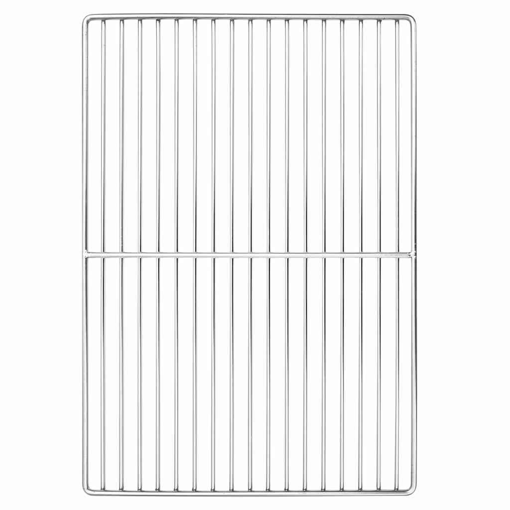 Griglia 47 x 32,5 cm Acciaio Inox Argento