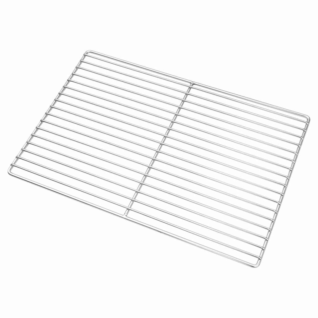 Griglia 47 x 32,5 cm Acciaio Inox Argento