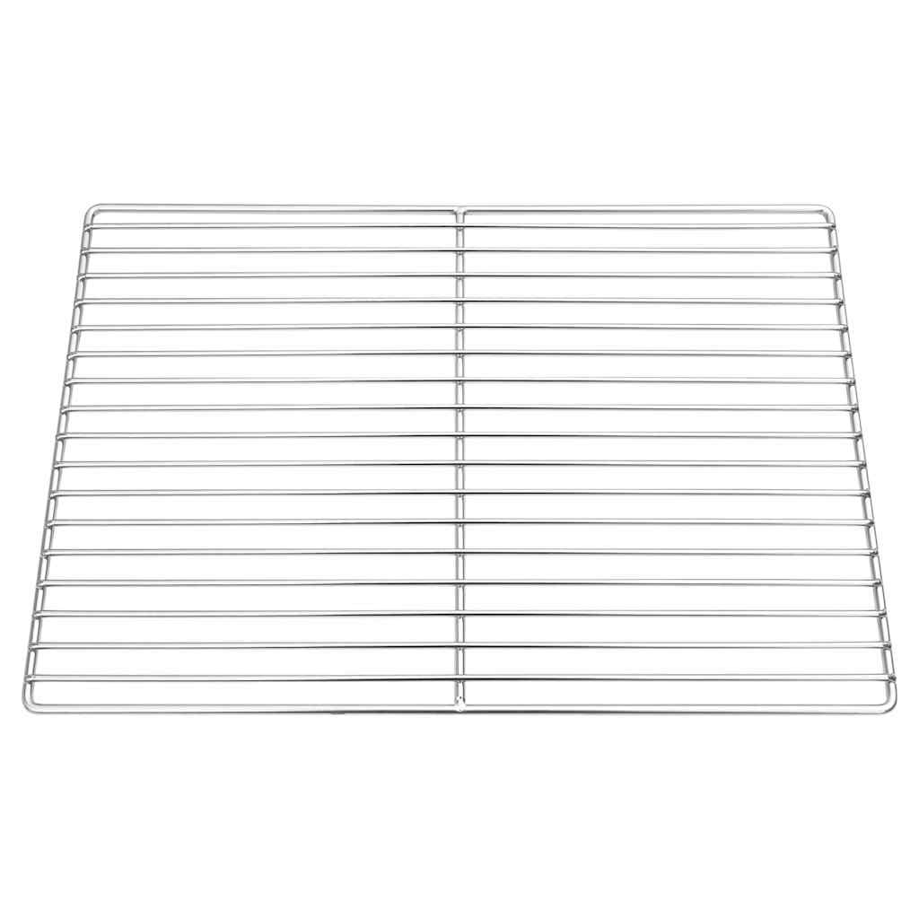 Griglia 47 x 32,5 cm Acciaio Inox Argento