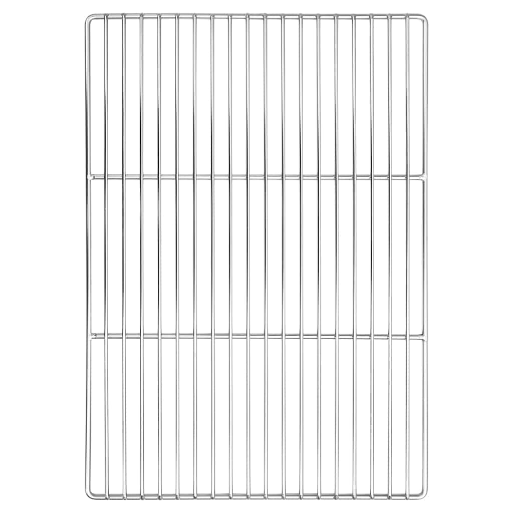 Griglia 50 x 35 cm Acciaio Inox Argento