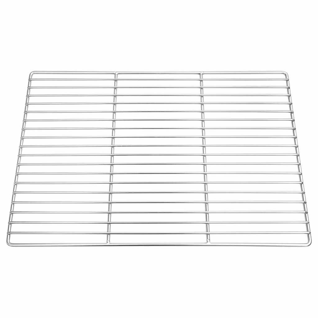 Griglia 50 x 35 cm Acciaio Inox Argento