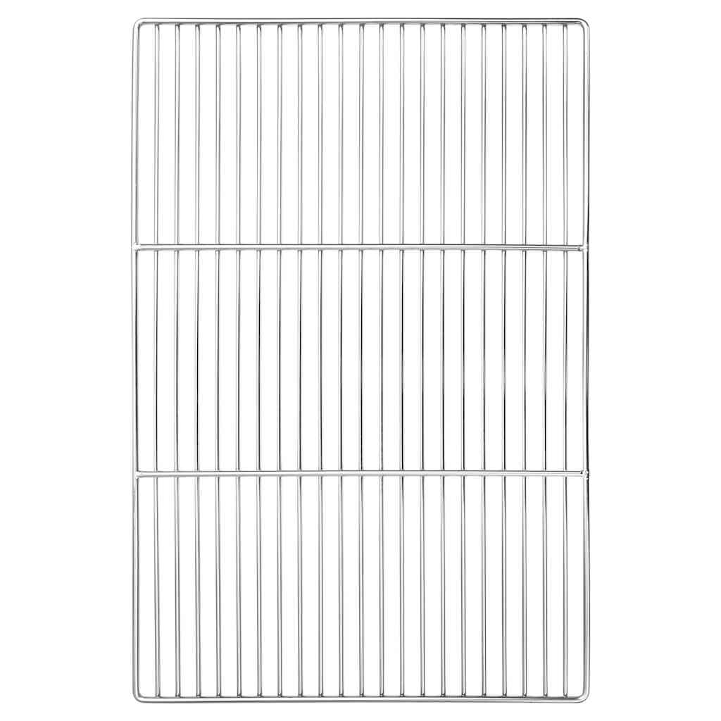 Griglia 60 x 40 cm Acciaio Inox Argento