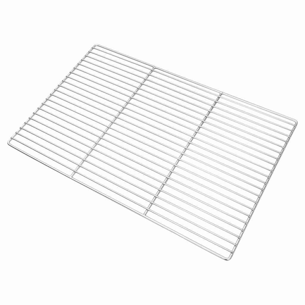 Griglia 60 x 40 cm Acciaio Inox Argento