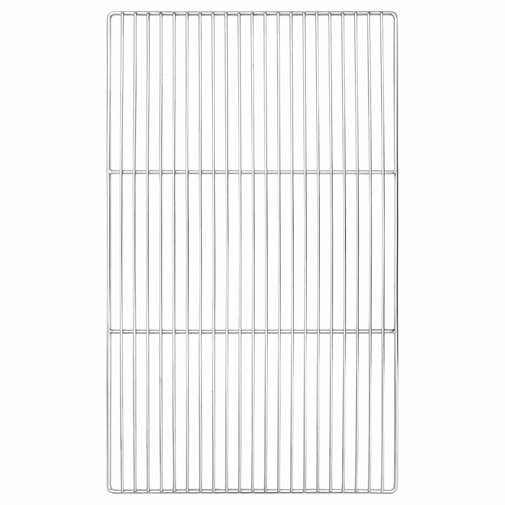 Griglia 67 x 40 cm Acciaio Inox Argento