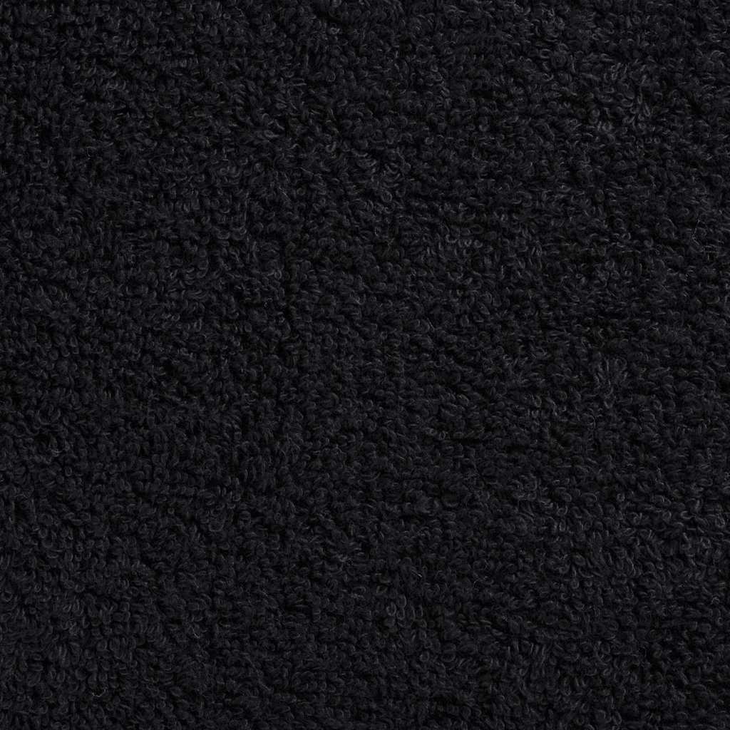 Asciugamano per Ospiti SOLUND 25 pz Nero 80 x 200 cm 550 gsm