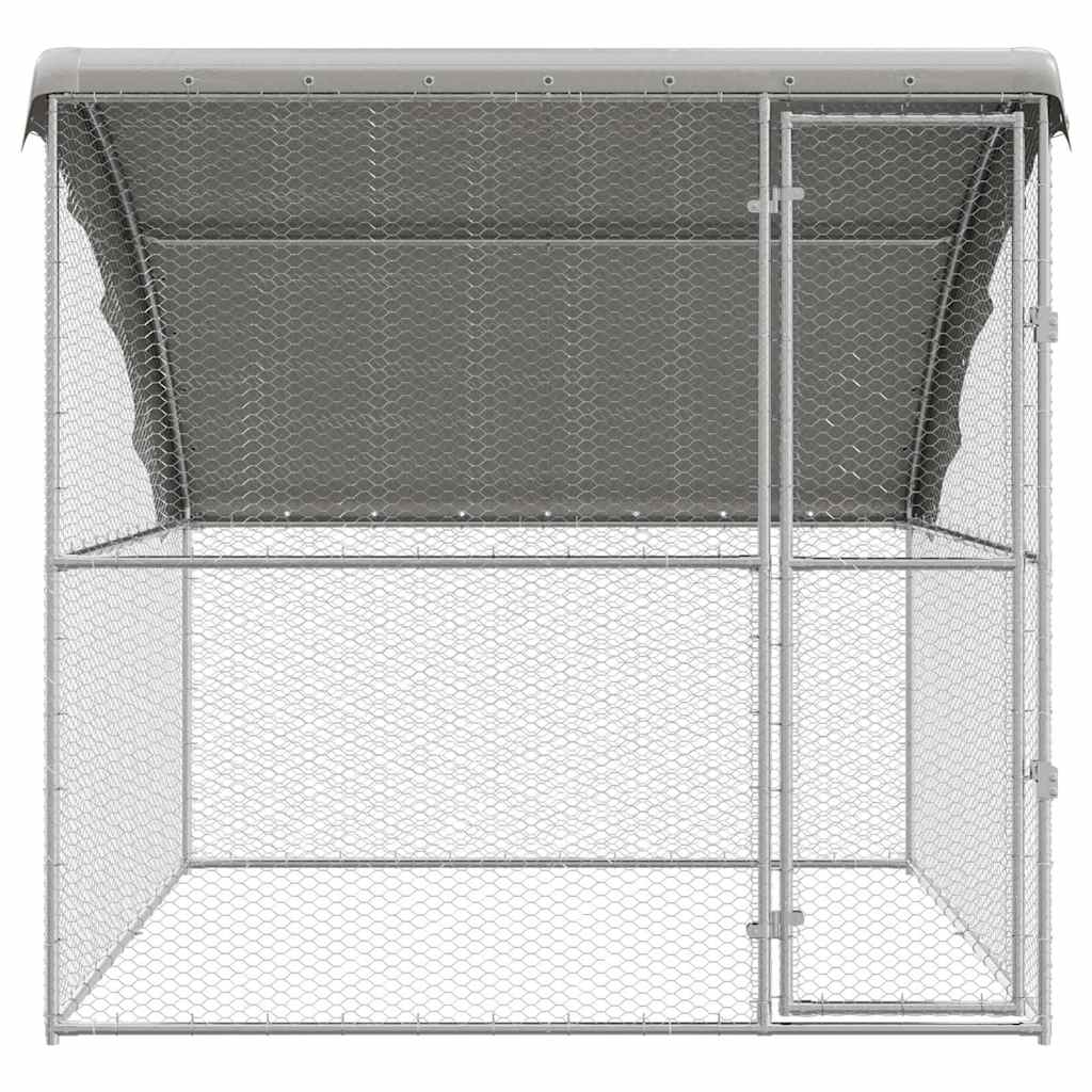 Gabbia per polli Argento 2 x 2 x 2 m Acciaio zincato