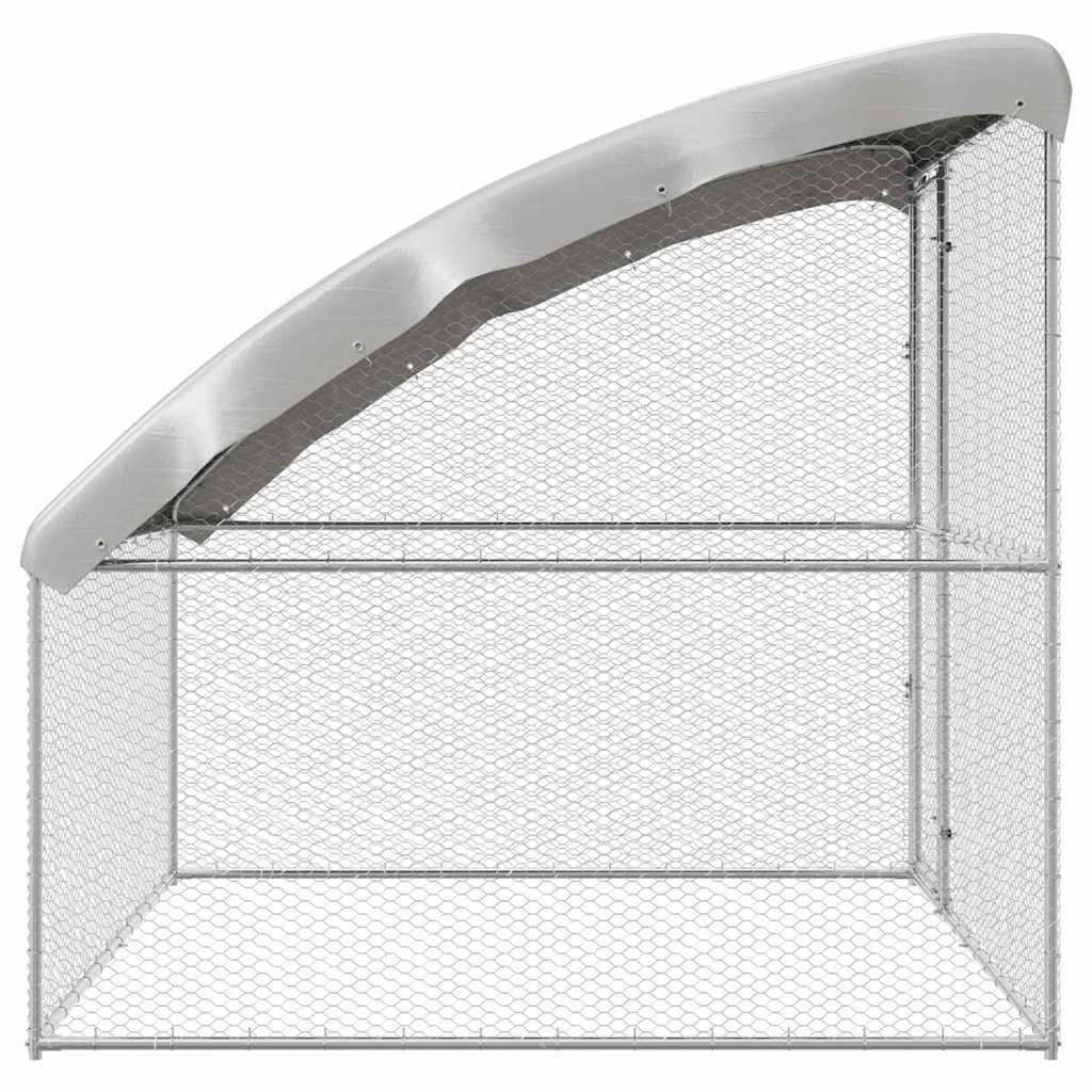 Gabbia per polli Argento 2 x 2 x 2 m Acciaio zincato