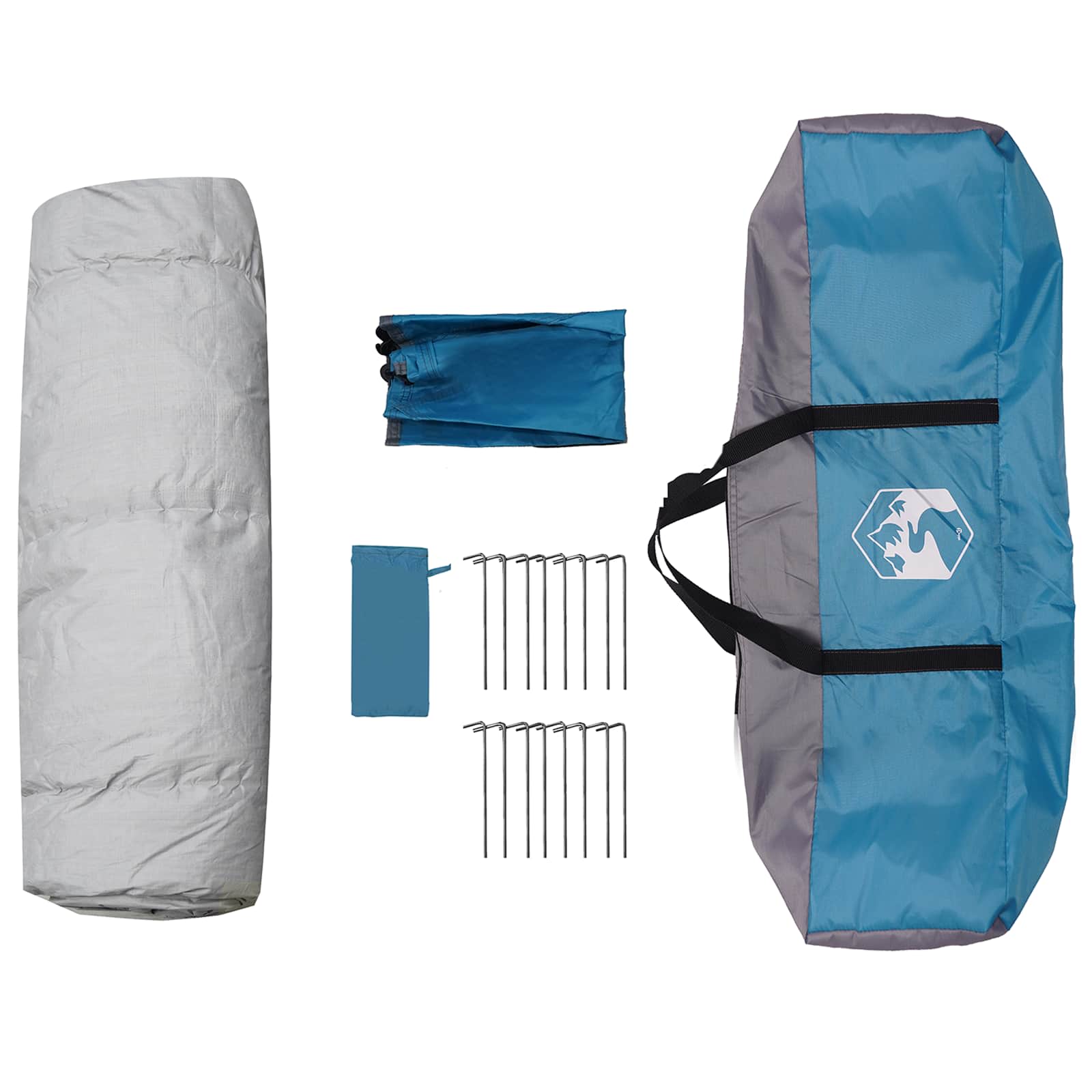 4 persona Blu Poliestere 185T