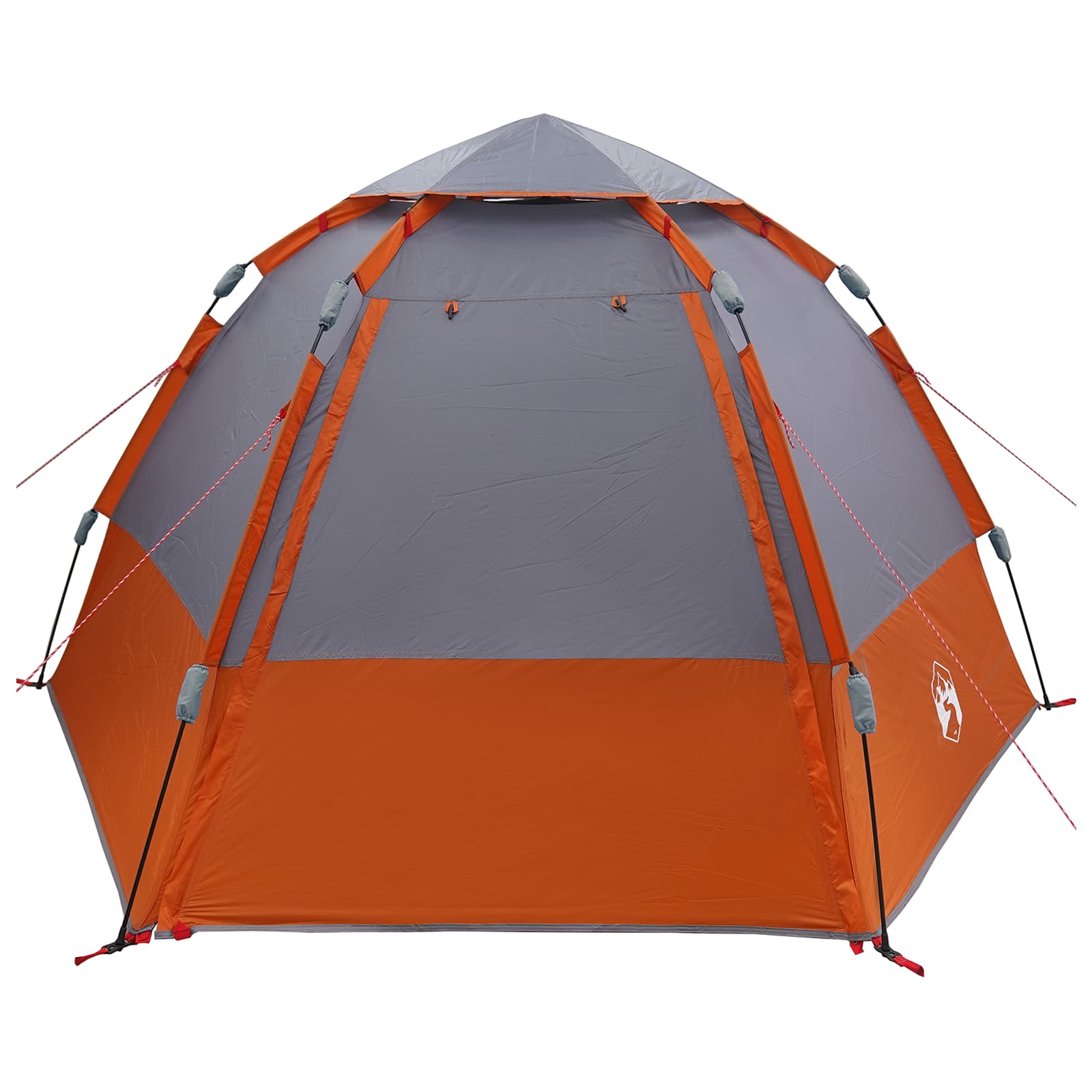 4 persona Grigio e arancione Poliestere 185T