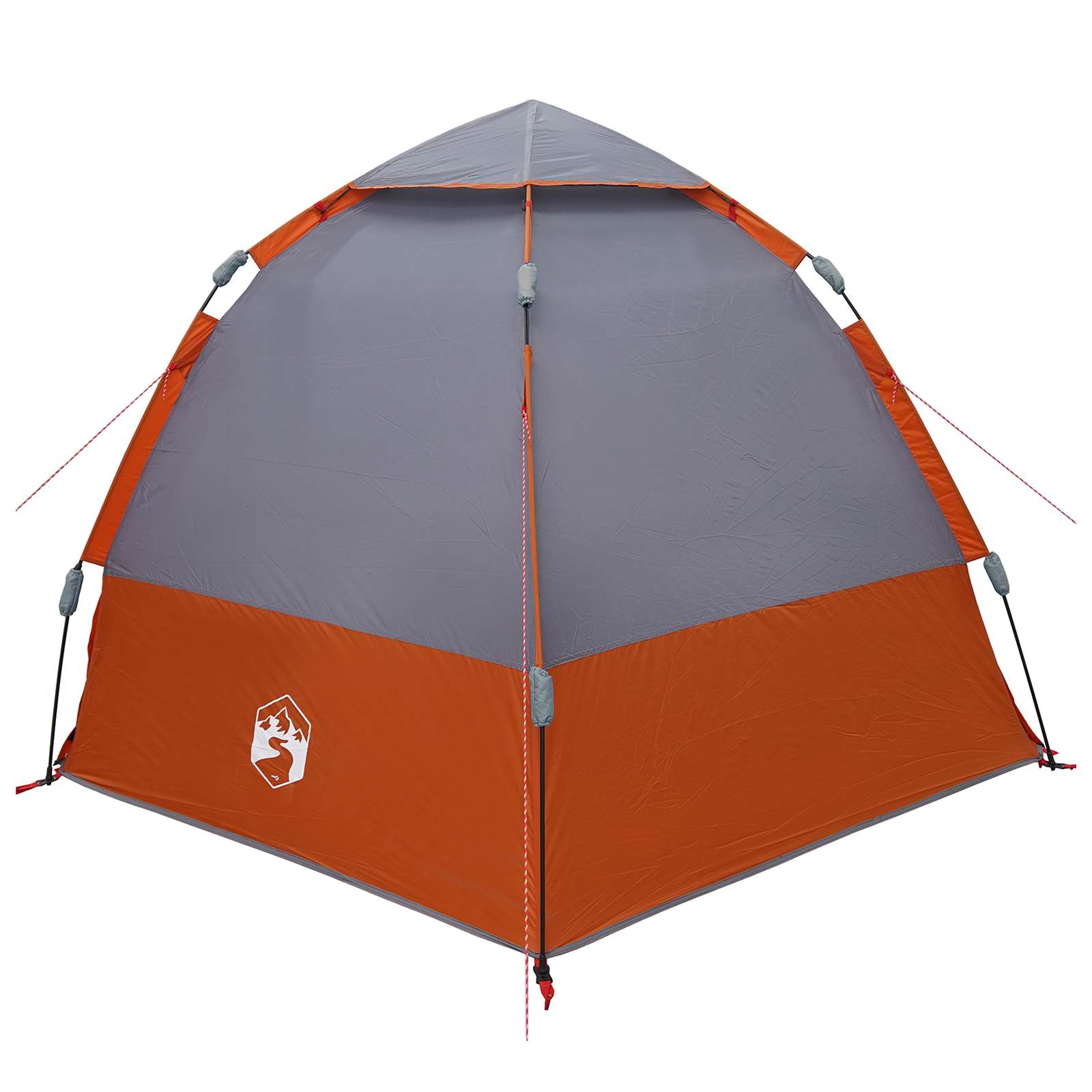 4 persona Grigio e arancione Poliestere 185T