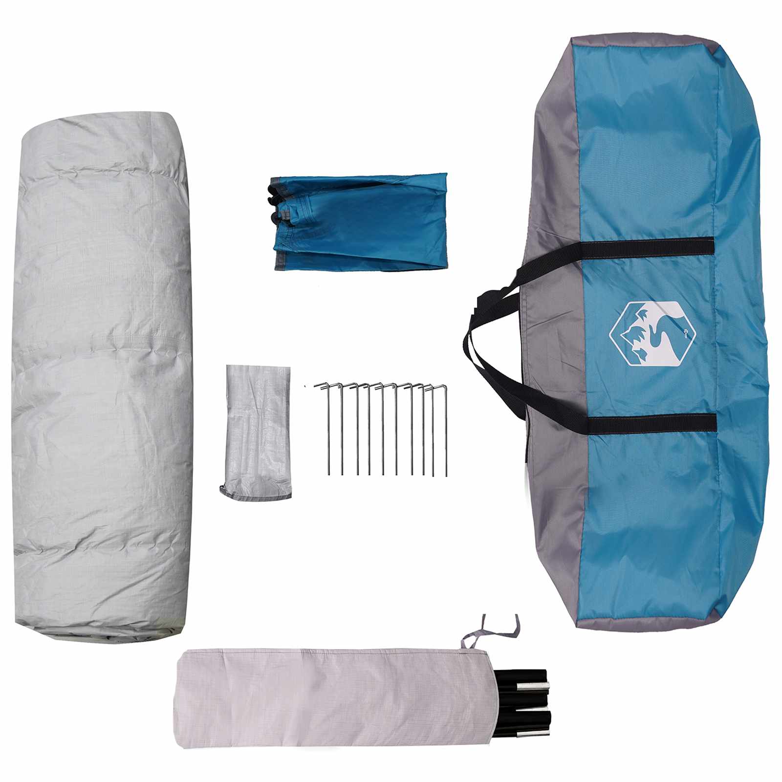 3 persona Blu Poliestere 185T