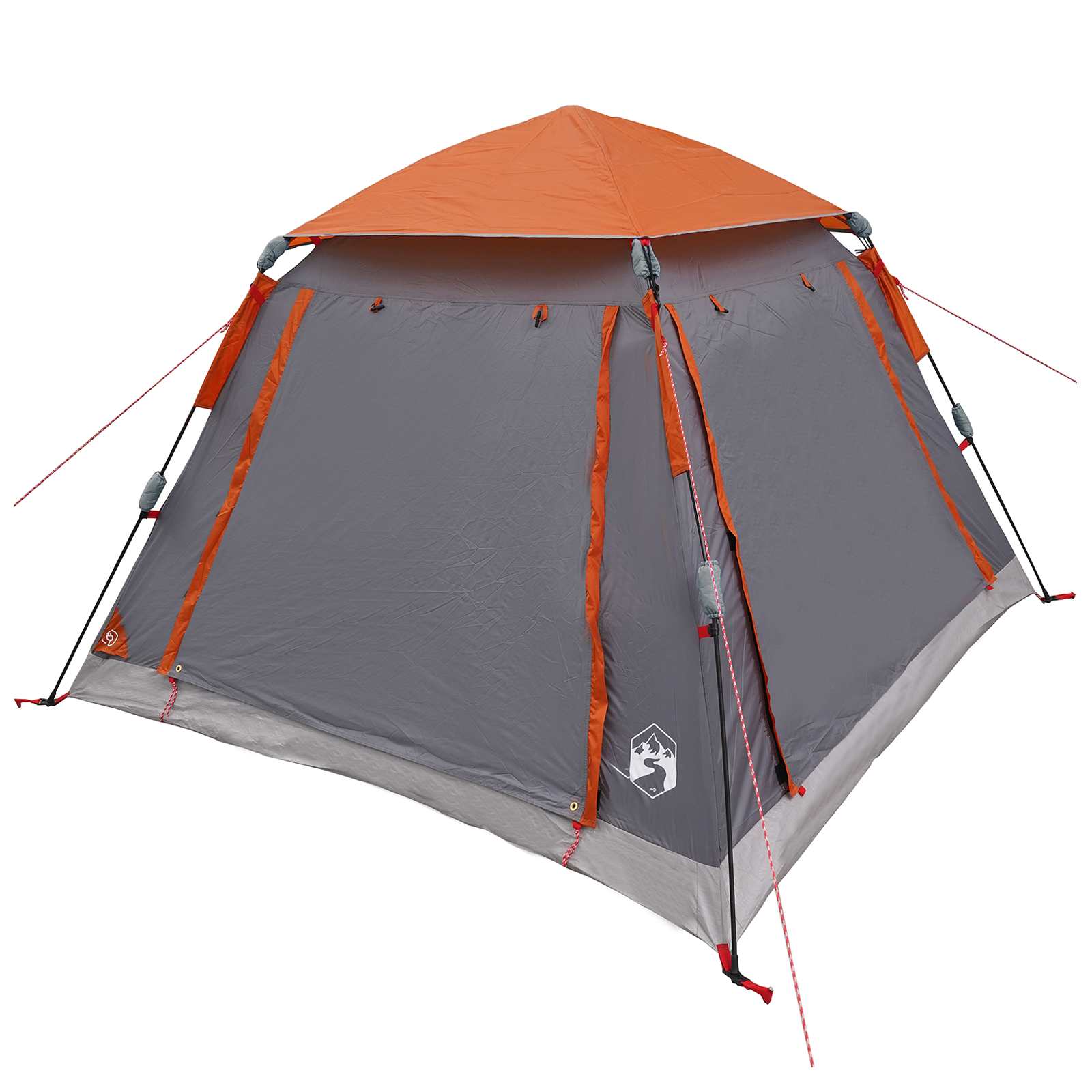3 persona Grigio e arancione Poliestere 185T