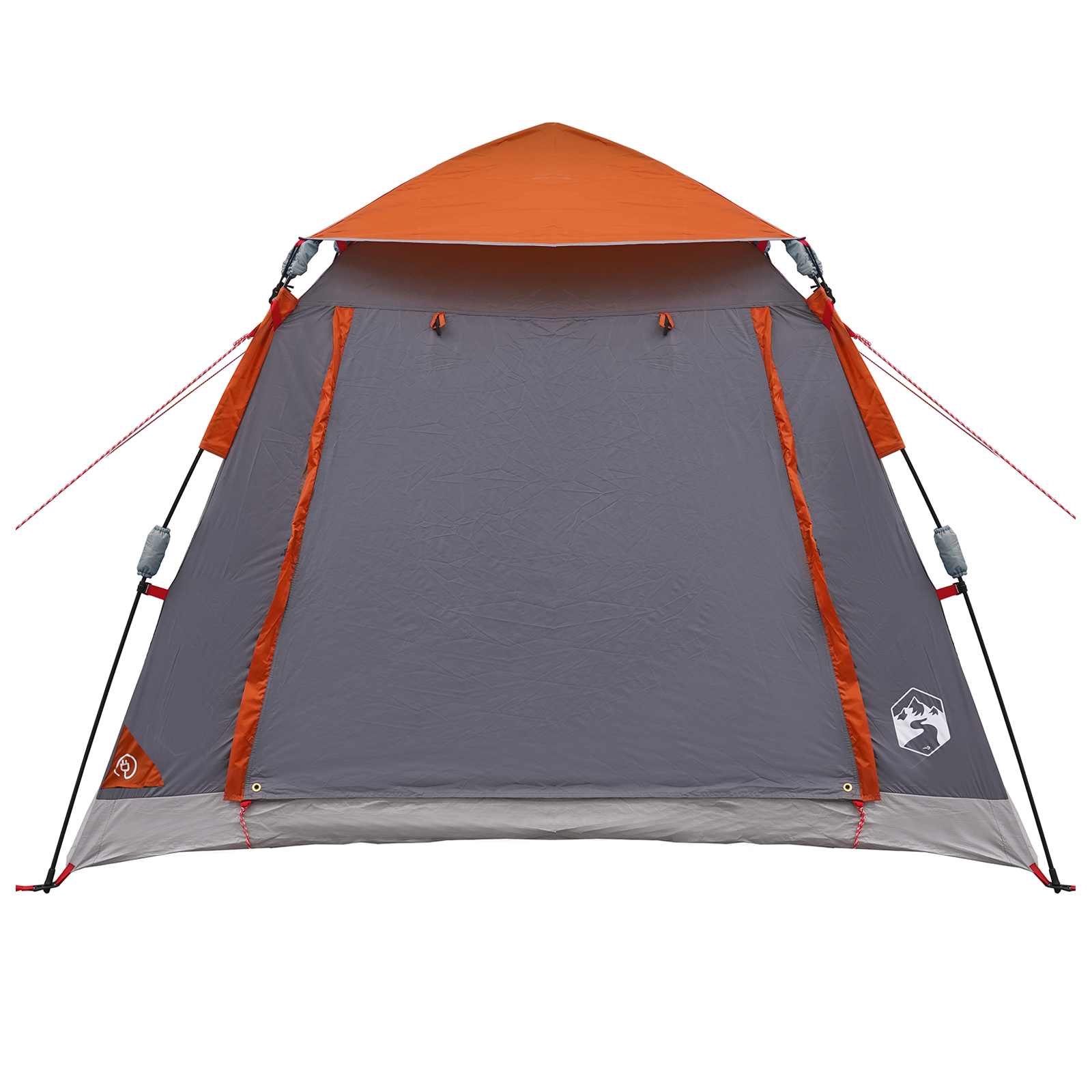 3 persona Grigio e arancione Poliestere 185T