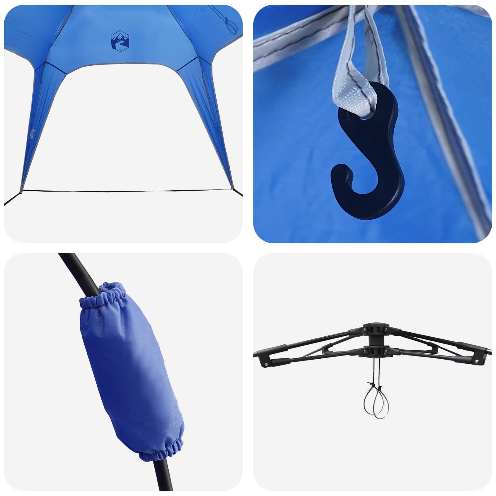 Tenda istantanea per 4 persone con rilascio rapido 4 persona