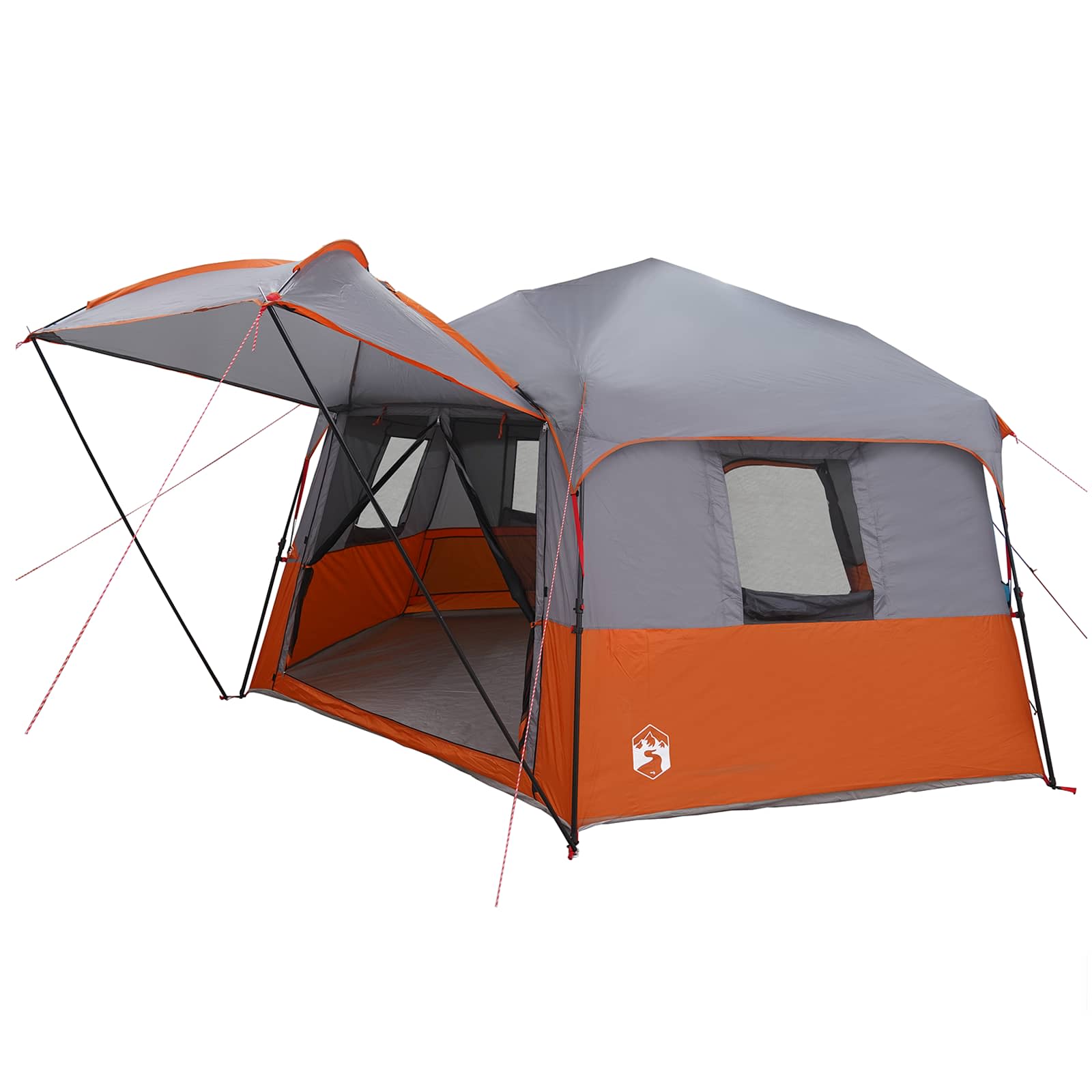 Tenda istantanea con telo antipioggia per 12 persone e rilascio rapido