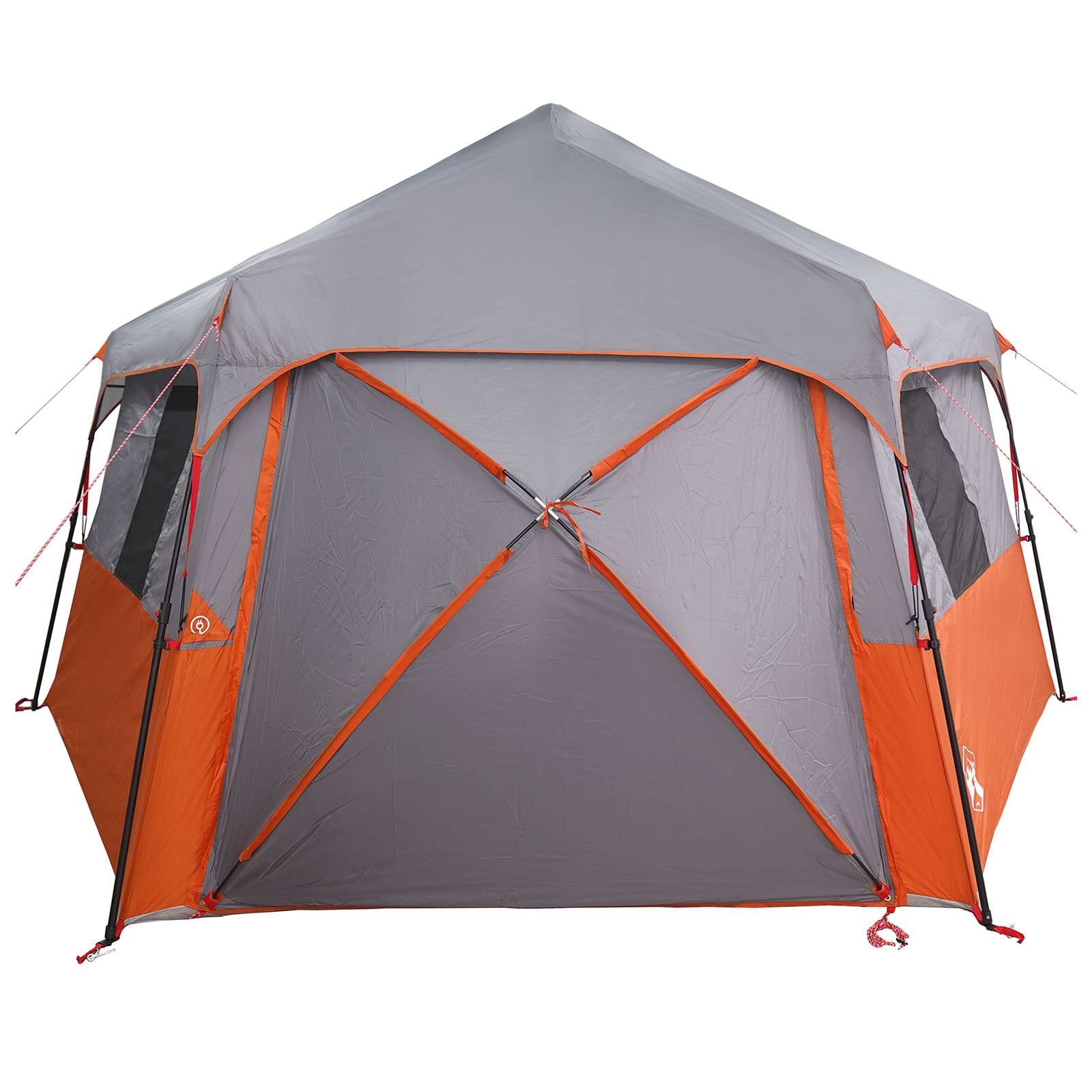 Tenda istantanea con telo antipioggia per 12 persone e rilascio rapido
