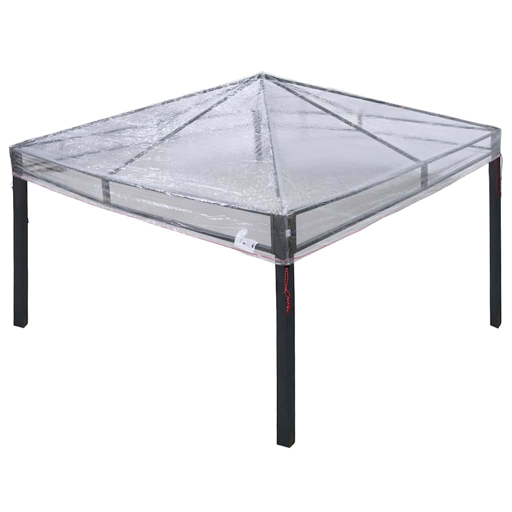 Sostituzione Copertura Gazebo 300 x 300 x 26 cm Trasparente PVC