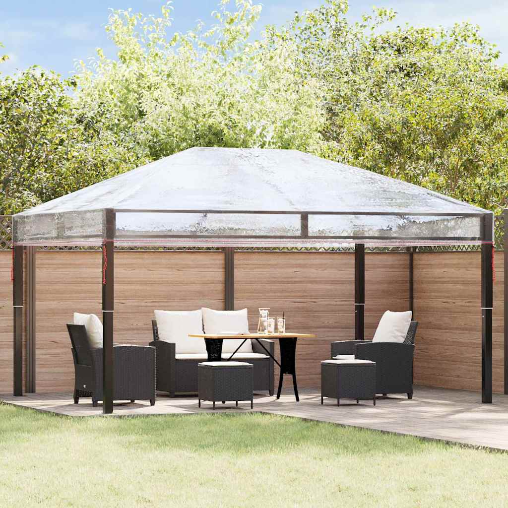 Sostituzione Copertura Gazebo 400 x 300 x 32 cm Trasparente PVC