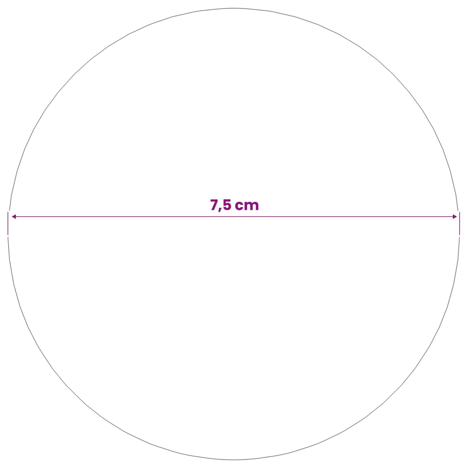Palla Spazzolata 6 pz Ø 7,5 cm Argento Acciaio Inossidabile 201