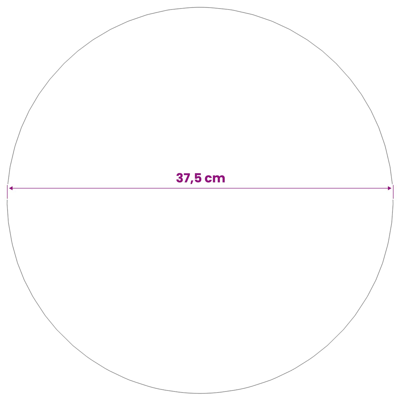 Palla Spazzolata Ø 37,5 cm Argento Acciaio Inossidabile 201