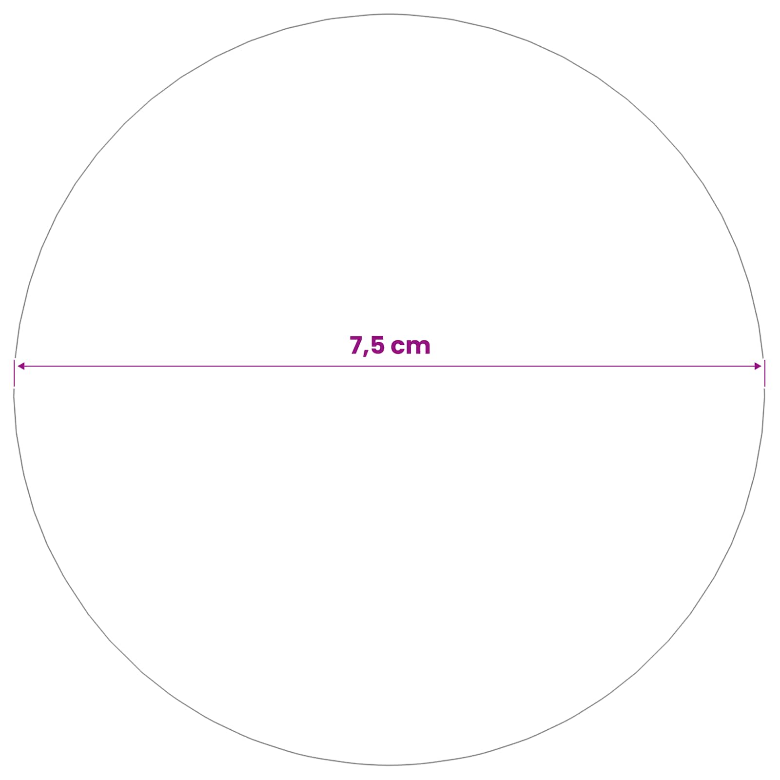 Palla a Specchio 6 pz Ø 7,5 cm Argento Acciaio Inossidabile 201