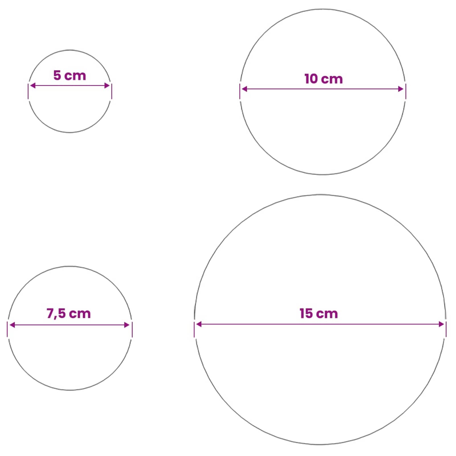 Palla a Specchio 6 pz Ø 15 cm Argento Acciaio Inossidabile 201