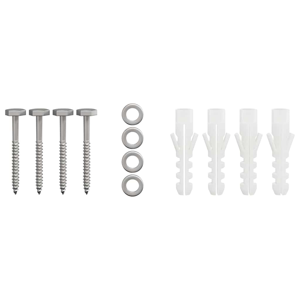 Cappello per Camino Argento 59,5 x 50 x 36,5 cm Acciaio Inox