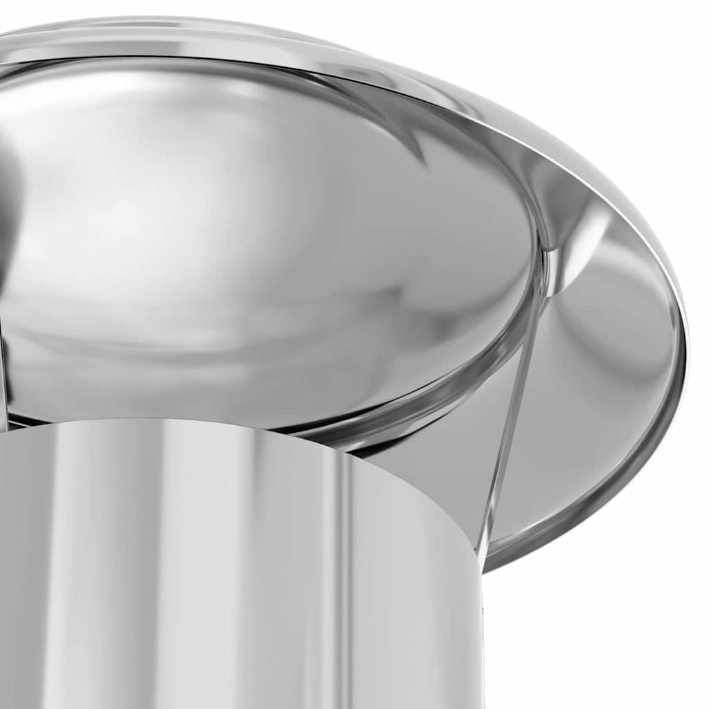 Estensione Camino Argento 25 x 25 x 132 cm Acciaio inox