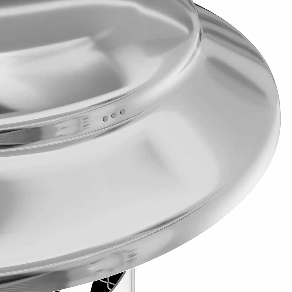Copertura per Camino Argento 20 x 20 x 18 cm Acciaio Inox