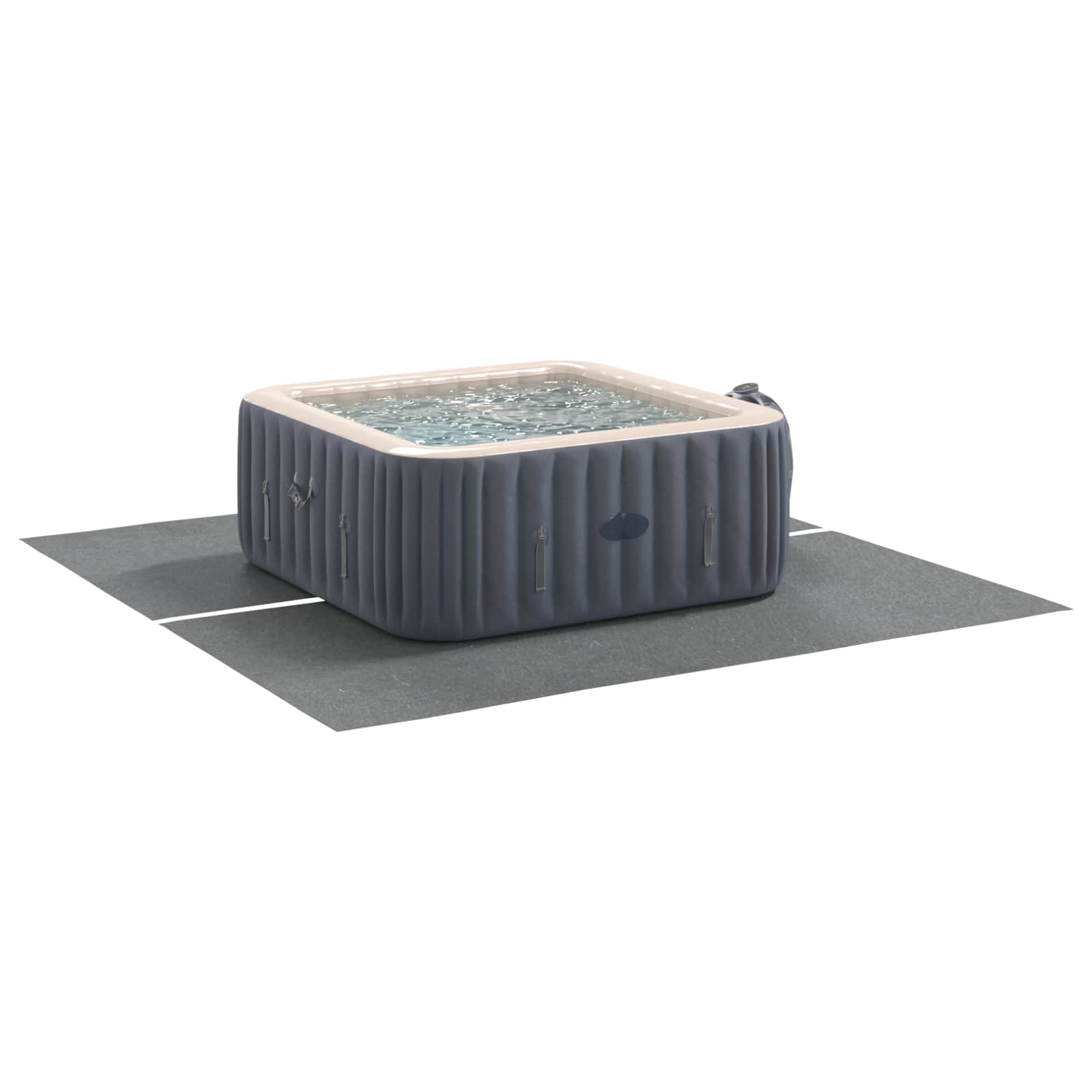 Telo per Fondo Piscina 274 x 274 x 0,1 cm Quadrato