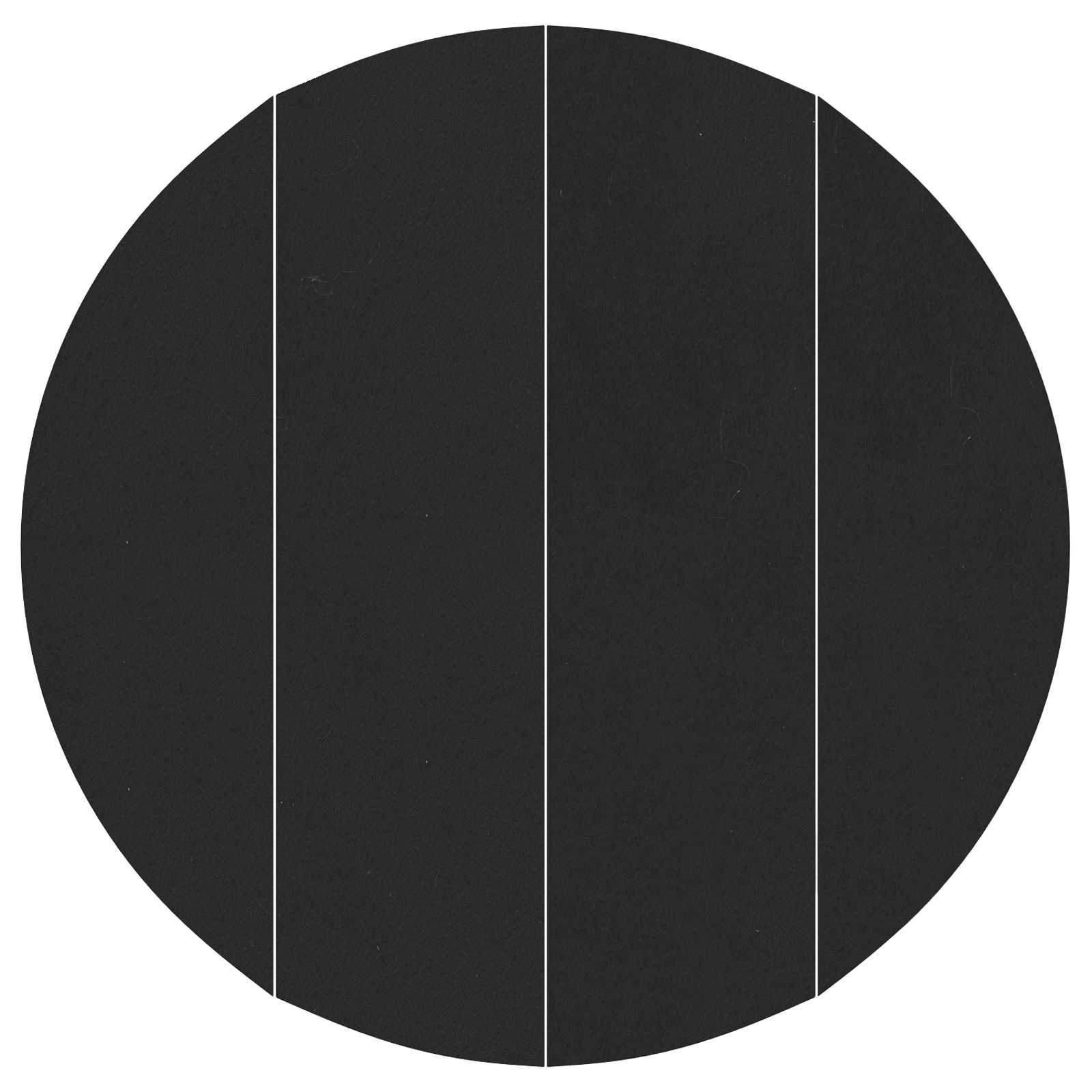 Telo per Fondo Piscina Ø 500 cm (2 mm) Rotondo Nero
