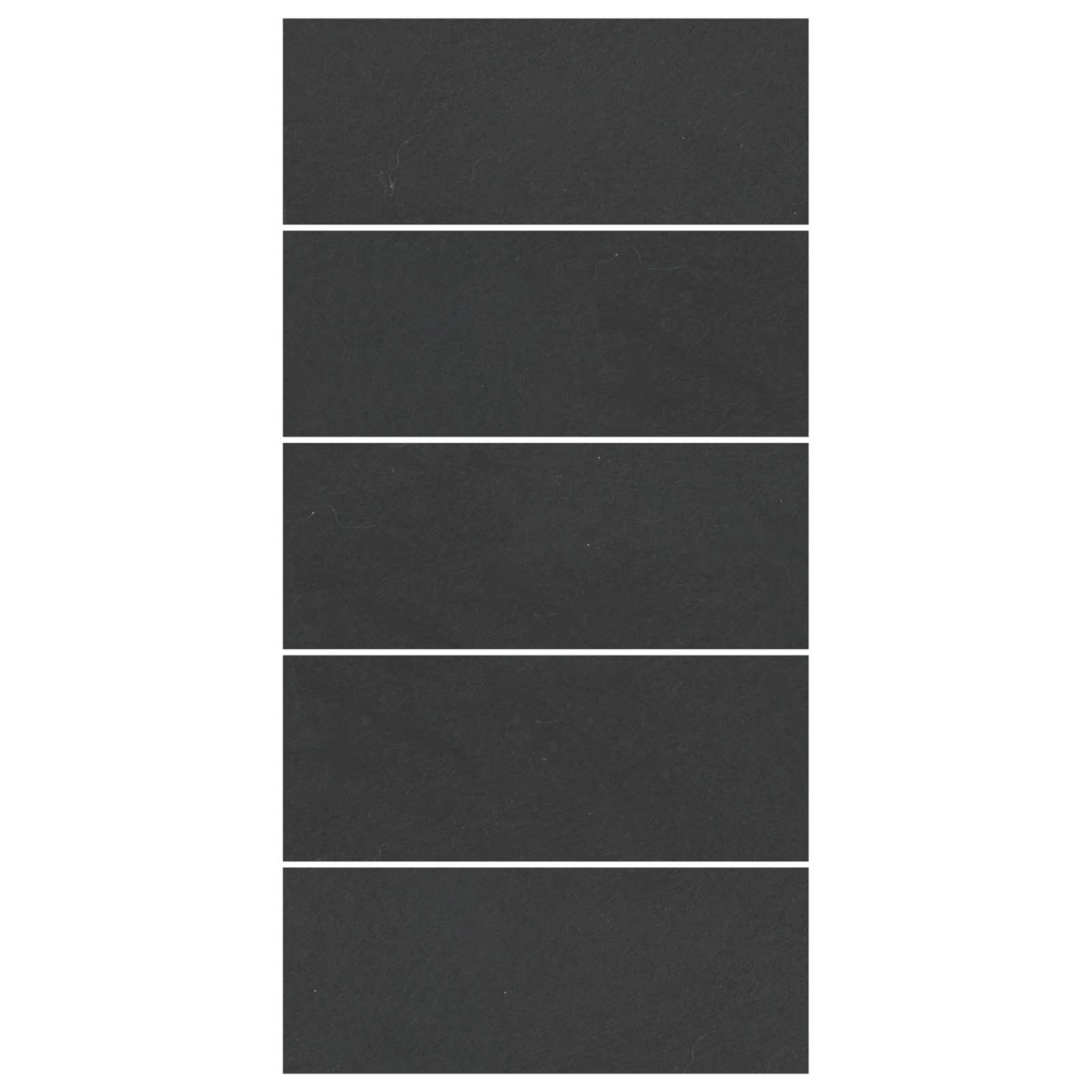 Telo per Fondo Piscina 550 x 280 x 0,1 cm Rettangolare Nero