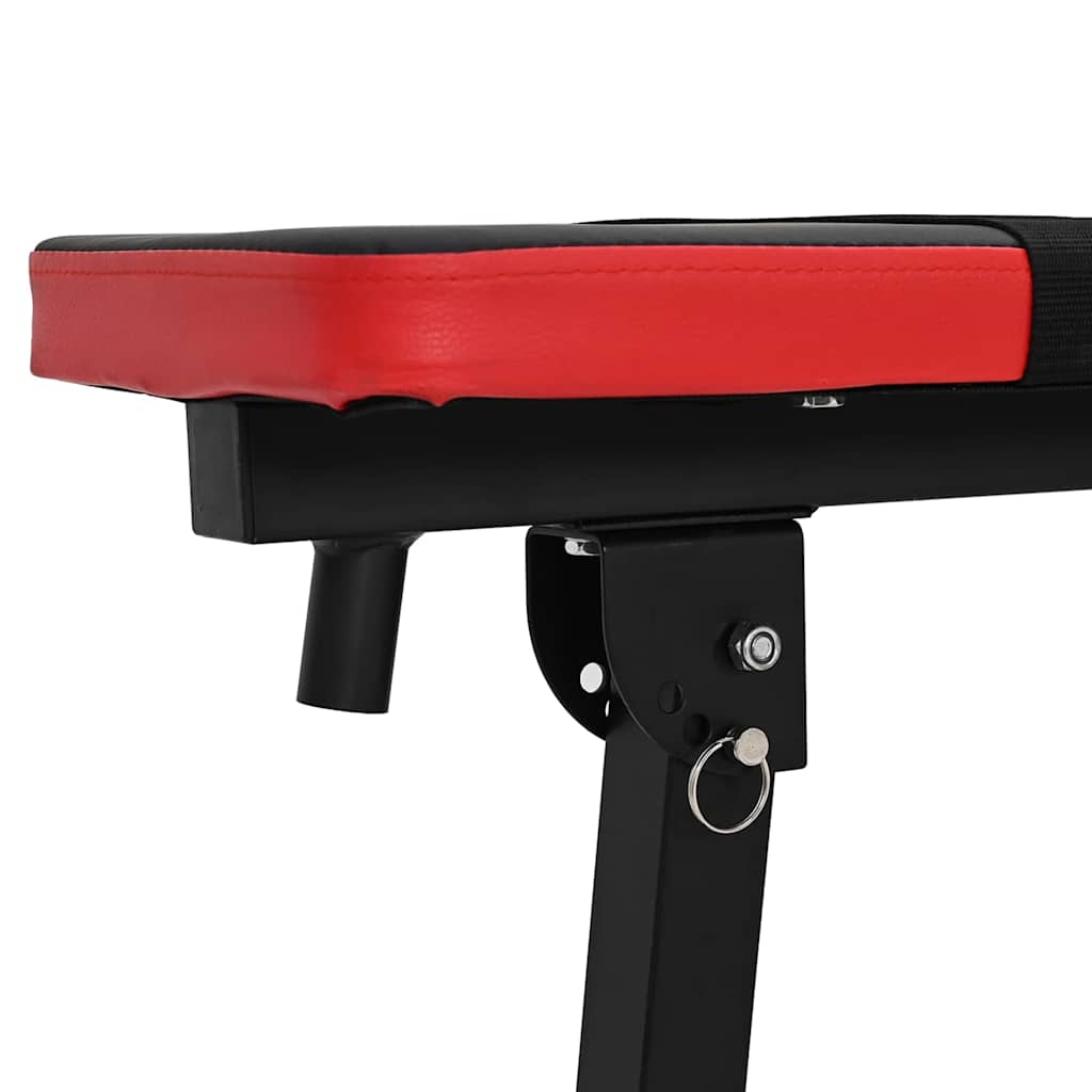 Panca per pesi Nero 126,5 x 67 x 111 cm