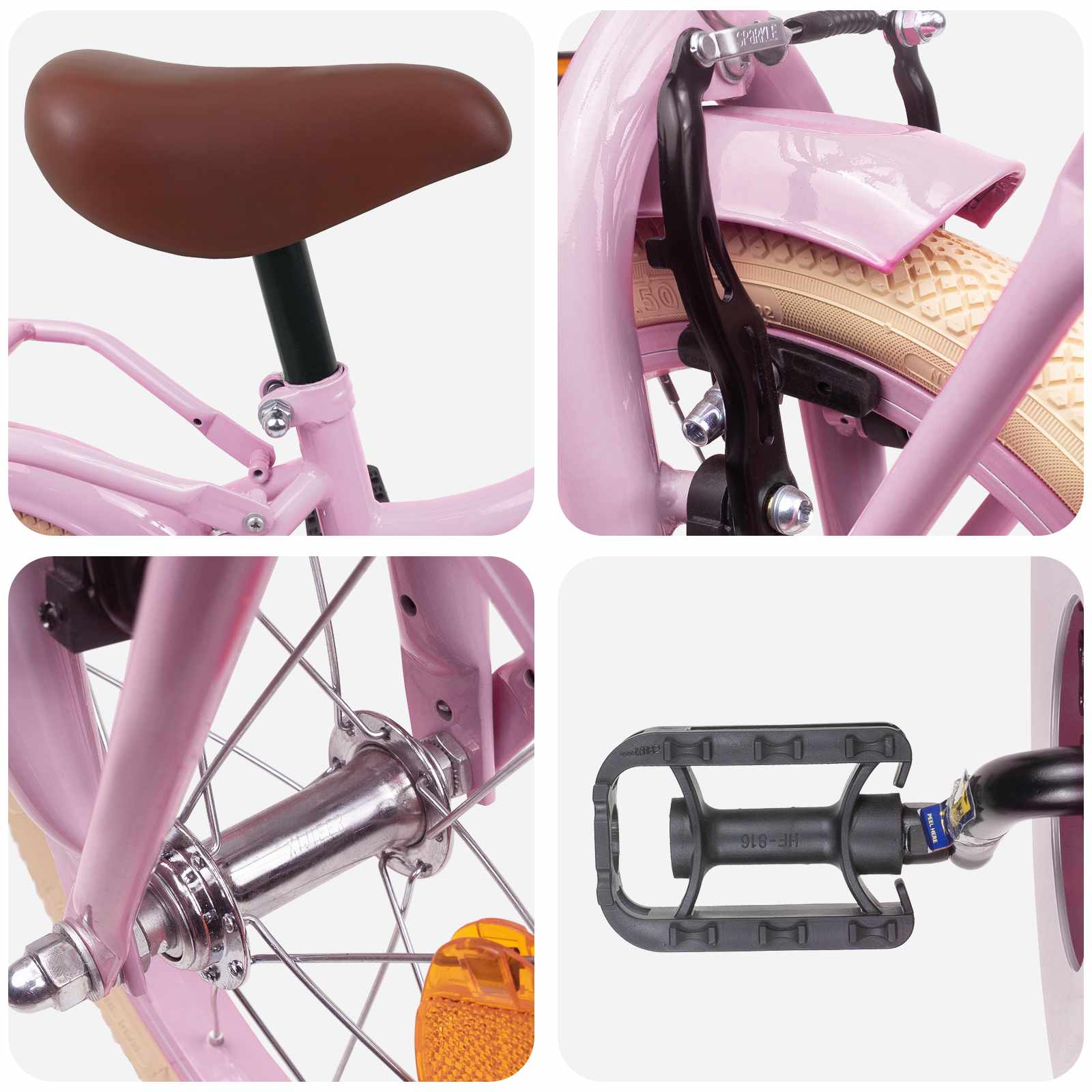 Bicicletta per Bambini 14 Pollici per bambini da 3 a 5 anni