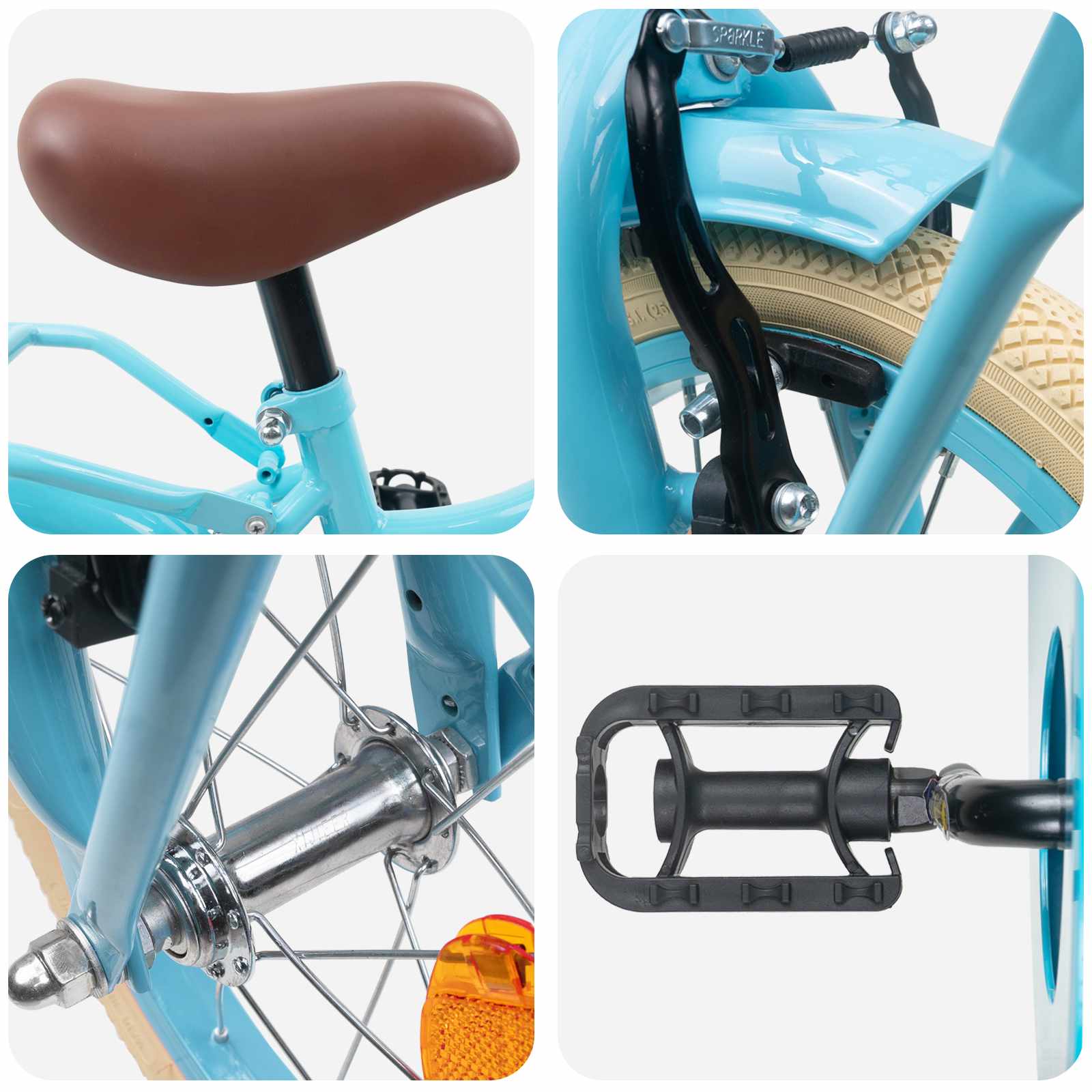 Bicicletta per Bambini 12 Pollici per bambini di 2-4 anni