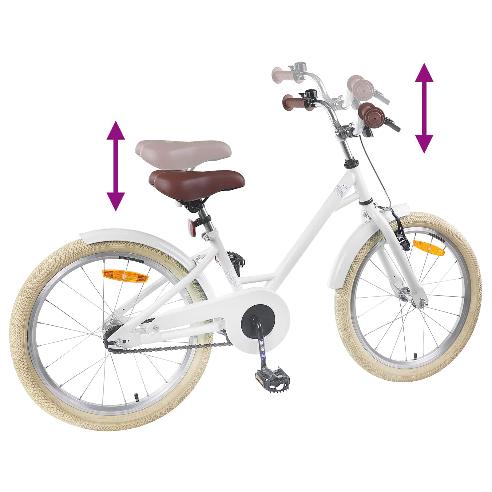Bicicletta per Bambini 18 Pollici per bambini dai 5 ai 7 anni